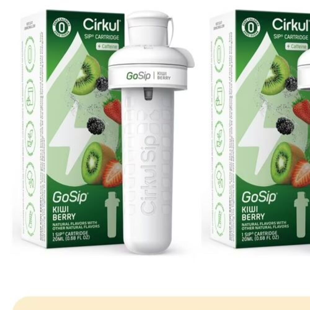 CIRKUL Cartridge Choose ONE GoSip LifeSip Caffeine B Vitamins Single Item 11/26